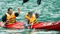 trải nghiệm mạo hiểm chèo thuyền kayak tại Chày Lập Riverside