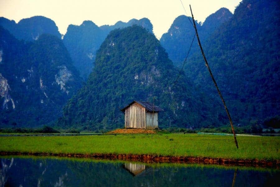 Căn nhà gỗ bình yên