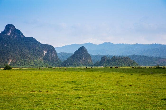 Phong cảnh Tân Hóa - Quảng Bình 