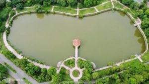 Hồ trong khuôn viên khu di tích Tổng bí thư Trần Phú_ Ảnh sưu tầm
