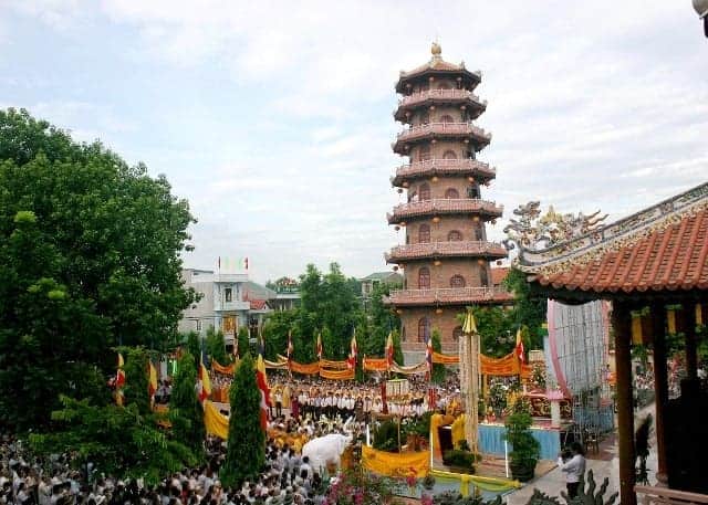 Tháp Ấn Tôn là một biểu tượng độc đáo của chùa_ảnh sưu tầm