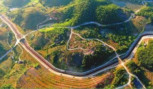 Vườn Quốc gia Vũ Quang từ trên cao nhìn xuống_ảnh sưu tầm