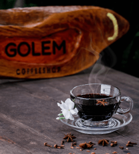 Một tách trà nóng thơm lừng tại Golem cafe (Ảnh sưu tầm)