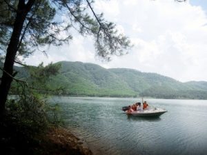 Trải nghiệm câu cá trên hồ Trại Tiểu (Ảnh sưu tầm)