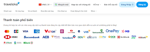 Thanh toán và lưu thông tin đặt vé trực tuyến